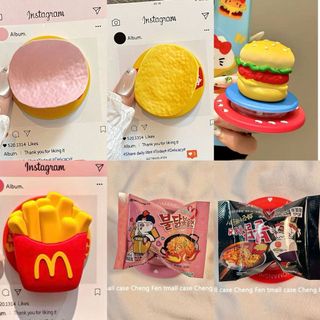 卡通哭娃kitty貓矽膠適用MagSafe磁吸支架強吸附力可伸縮桌麵氣囊