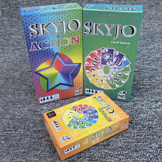 🔥臺灣新品🔥 英文版skyjo action休閒互動娛樂聚會桌遊棊牌玩具卡牌遊戲card game NPLI