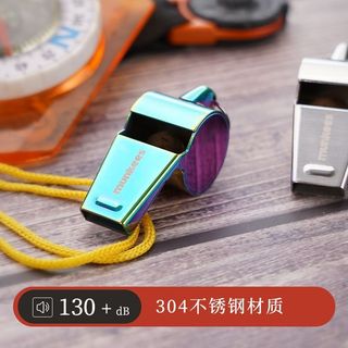 🚛桃園發貨 /免運🚛munkees不鏽鋼口哨求生救生哨子超響高音學生裁判哨高分貝金屬