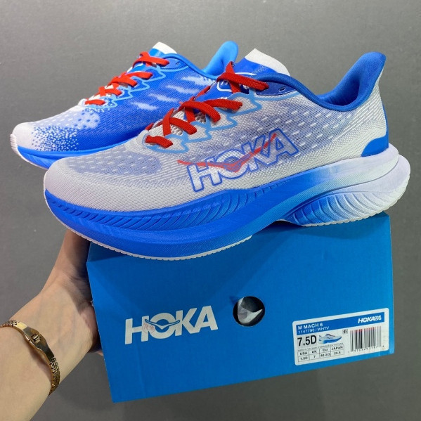 JBOG HOKA MACH 6 輕便透氣跑鞋耐用減震運動鞋 2FGL
