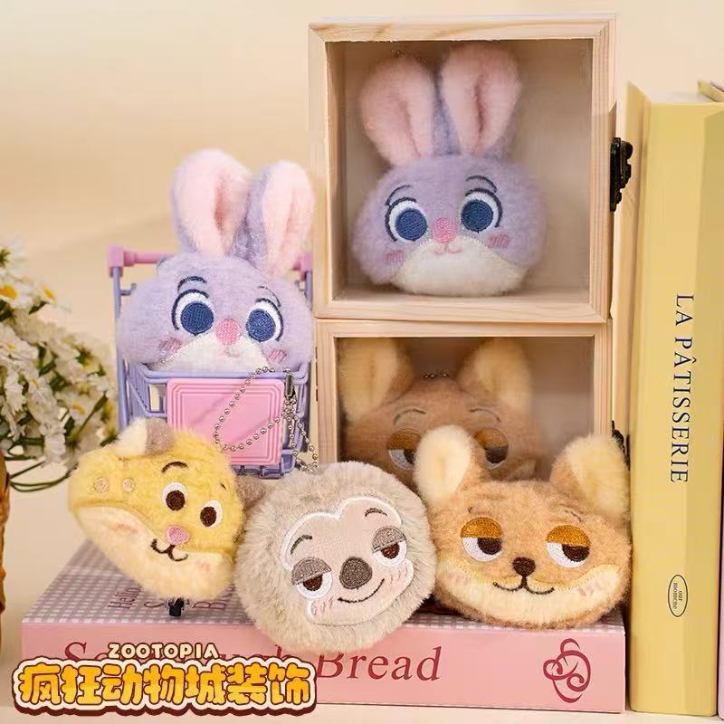 現貨🏆隔日到貨 瘋狂動物城 朱迪尼克 吊飾 周邊 掛件 尼克公仔朱迪毛絨包包掛件 背包掛飾 包包配飾 斜背包玩偶女