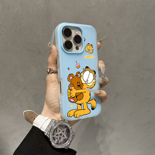 加菲貓咪 iPhone手機殼iphone x xs xr xsmax 7 plsu 8 plus保護殼