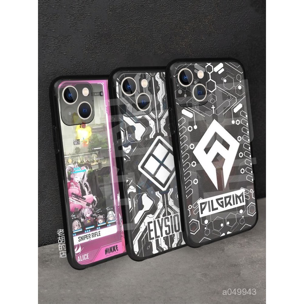 『勝利女神：妮姬』妮姬 勝利女神 週邊 老衚的店NIKKE妮姬勝利女神陣營週邊vivo蘋果iPhone14pro手機殻套