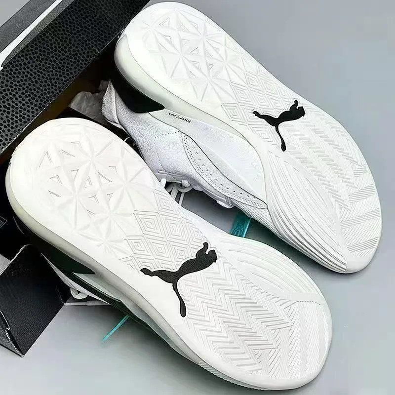 庫茲馬一代籃球鞋Clyde Hardwood經典百搭白黑綠緩震實戰運動鞋男