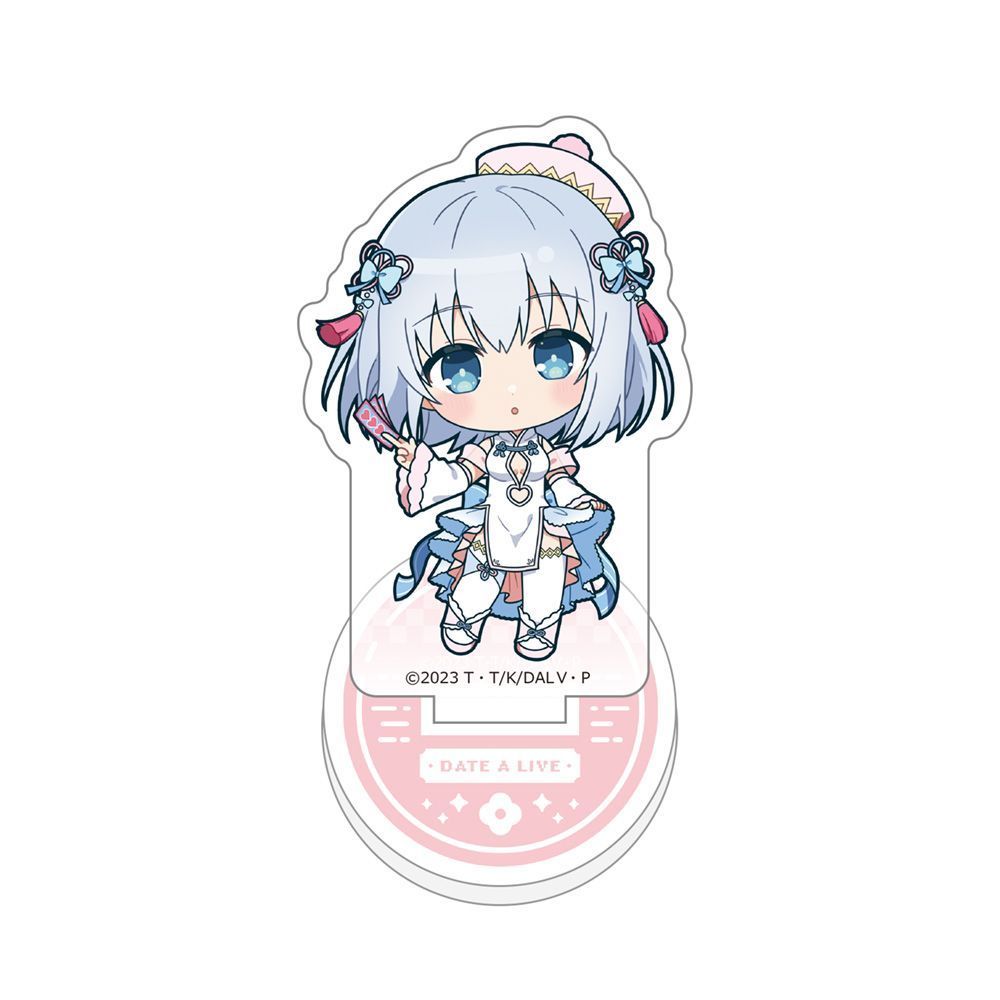 新款約會大作戰中國風粉彩旗袍五河琴裏十香摺紙時崎狂三Q版立牌桌面擺件八舞五河士織誘宵美九星宮六喰四糸乃崇宮澪