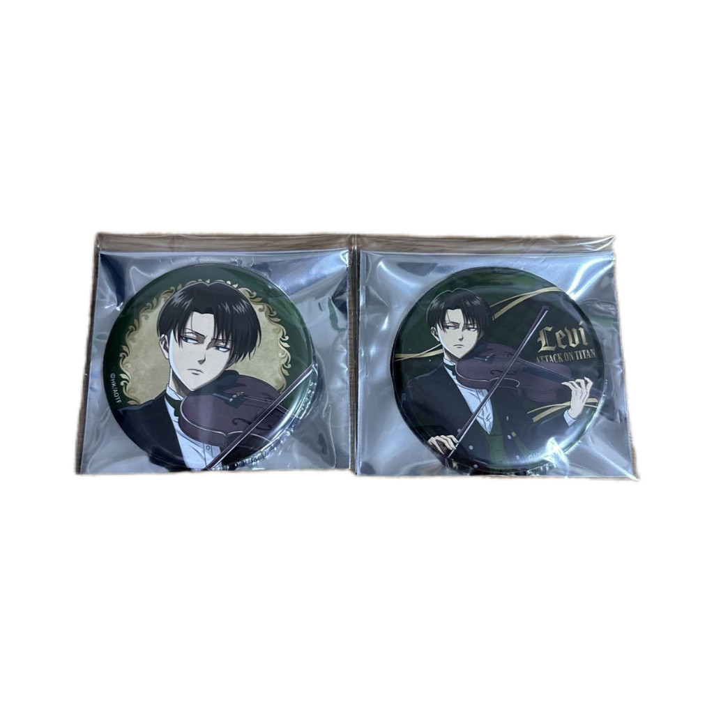 臺灣現_貨🛒進擊的巨人日谷徽章四重奏小提琴利威爾吧唧清倉利威爾周邊屁谷屁谷