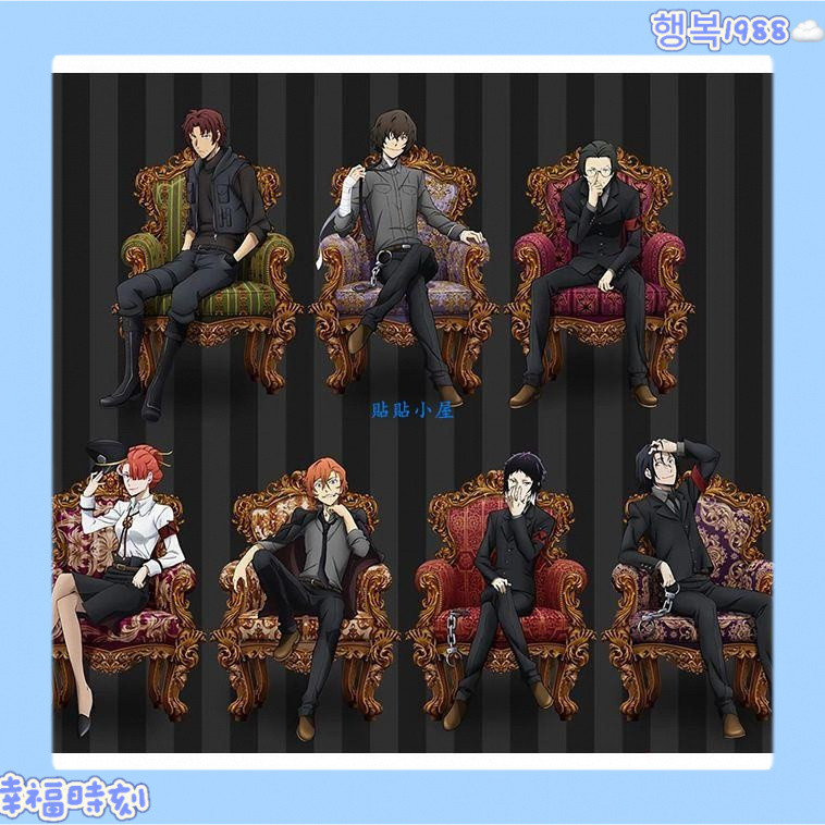 【今天特價】文豪野犬周邊 芥川龍之介 晶子 太宰治 中原中也 諭吉 中島敦 亞克力大立牌 桌面擺件 動漫周邊