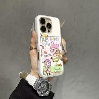 可愛女孩 iPhone手機殼iphone x xs xr xsmax 7 plsu 8 plus保護殼