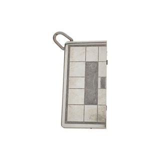 Hermes 愛馬仕 一對盤子項鍊 僅限頂部 銀色 男士 日本直送 二手