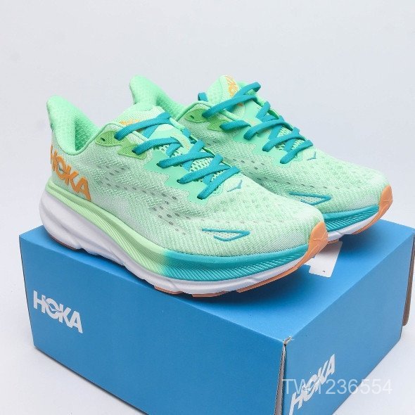 2026 Hoka Clifton 9透氣輕便跑鞋 - 時尚耐磨男女運動鞋 5BR0