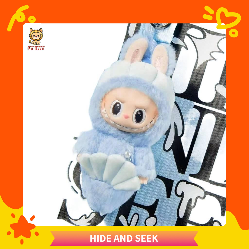 現貨 THE MONSTERS/LABUBU SG限定 HIDE AND SEEK IN SINGAPORE 魚尾獅搪膠