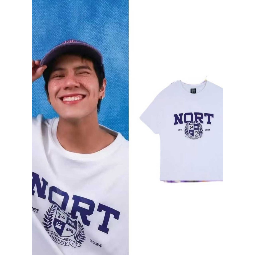 泰星Nanon南農個人周邊短袖T恤寬鬆百搭休閒短袖潮流上衣sc26.3.6