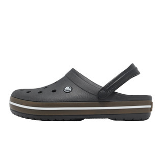 Crocs 洞洞鞋 Crocband Gum Clog 男女鞋 黑 棕 卡駱班街頭克駱格 212756001 [ACS]