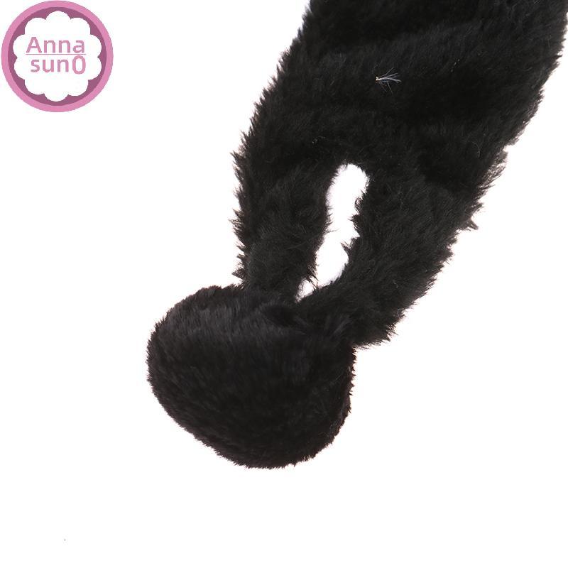 Annasun 1PC 卡通動物企鵝吉祥物毛絨保暖帽帽子保暖卡通動物企鵝吉祥物毛絨保暖帽帽子保暖帽 HG