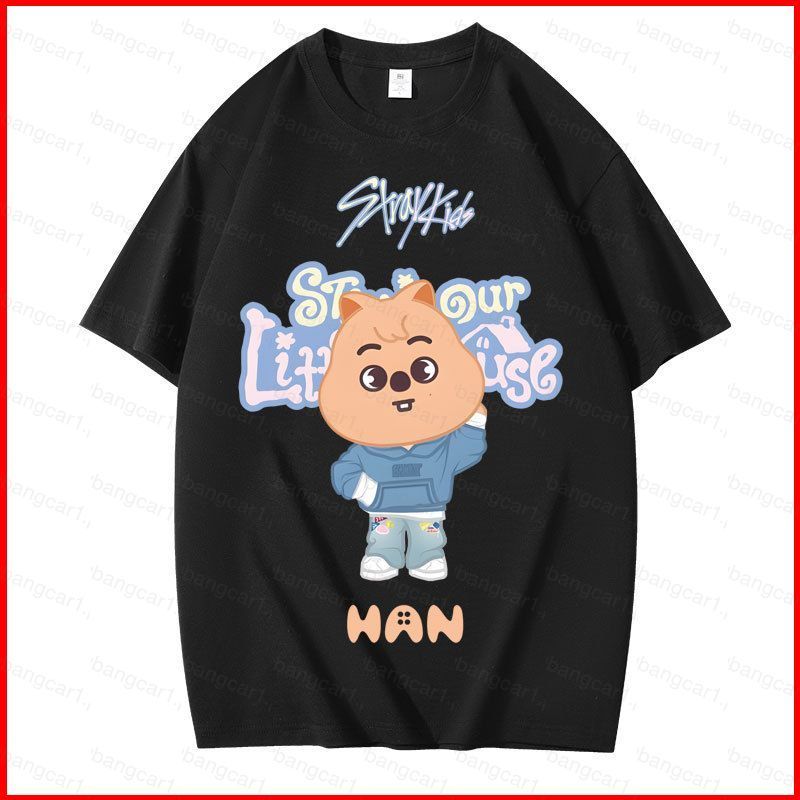 YB1 Stray kids Dwaekki Han Quokka KPOP tee SKZOO Wolf Chan L