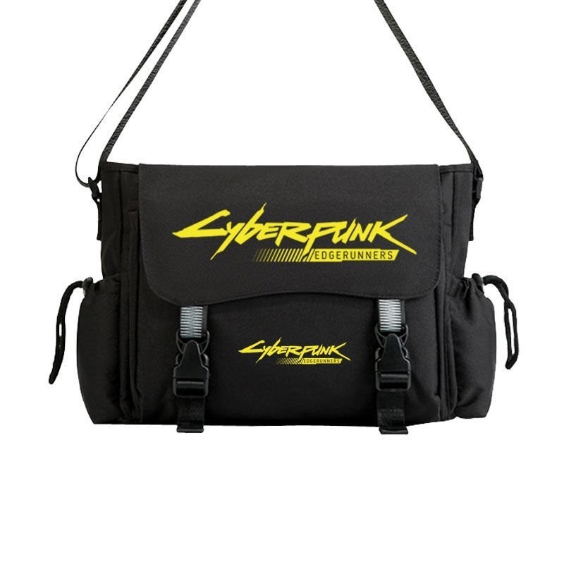 ⚡️Cyberpunk 2077⚡️ 電馭叛客 電馭叛客週邊 邊緣行者 賽博朋克 賽博朋克斜挎包邊緣行者2077聯名週邊