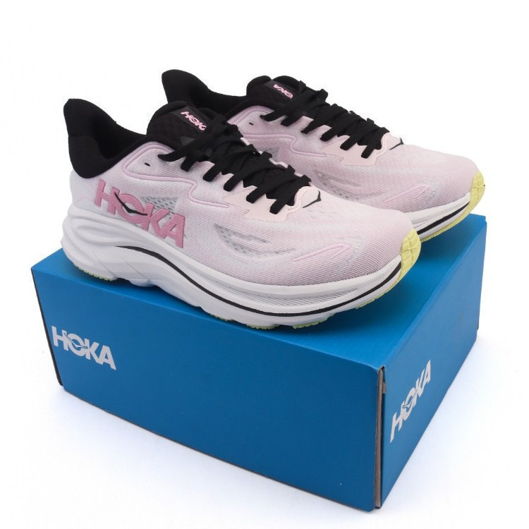 HVPY HOKA ONE ONE Clifton 10 休閒跑鞋粉色GGKX DNNL HLOU