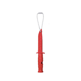 Supreme 26SS Ka-bar Emergency Whistle Keychain 小刀鑰匙圈 紅色