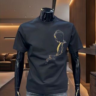 【QQ服飾】oversize原宿風短袖t恤男女百搭ins潮流男裝帥氣2025新款外穿顯瘦