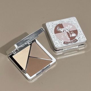 💥限時下殺💥 NICEKEY 修容盤 立體 雕刻 鼻影 面部 提亮 修飾 高光 陰影 側影 一體 啞光