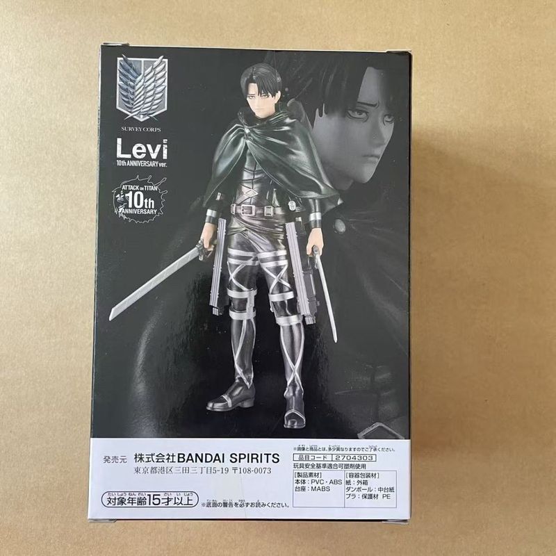 【現貨】里維 進擊的巨人 Grandista 里維公仔 兵長 里維 娃娃 BANPRESTO 環球影城 進巨 利威尔
