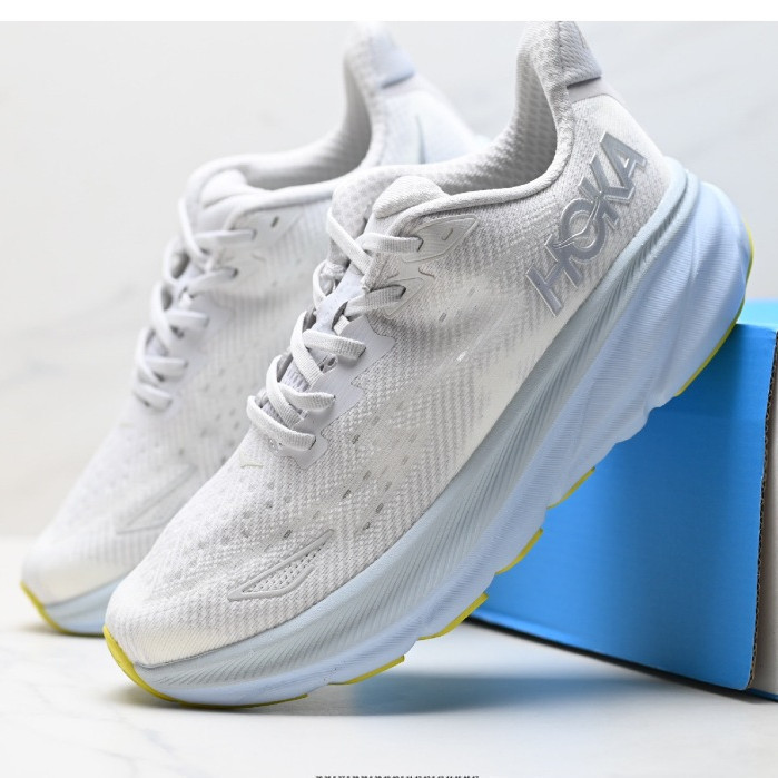 HOKA M CLIFTON 9 白藍男女運動休閒跑鞋