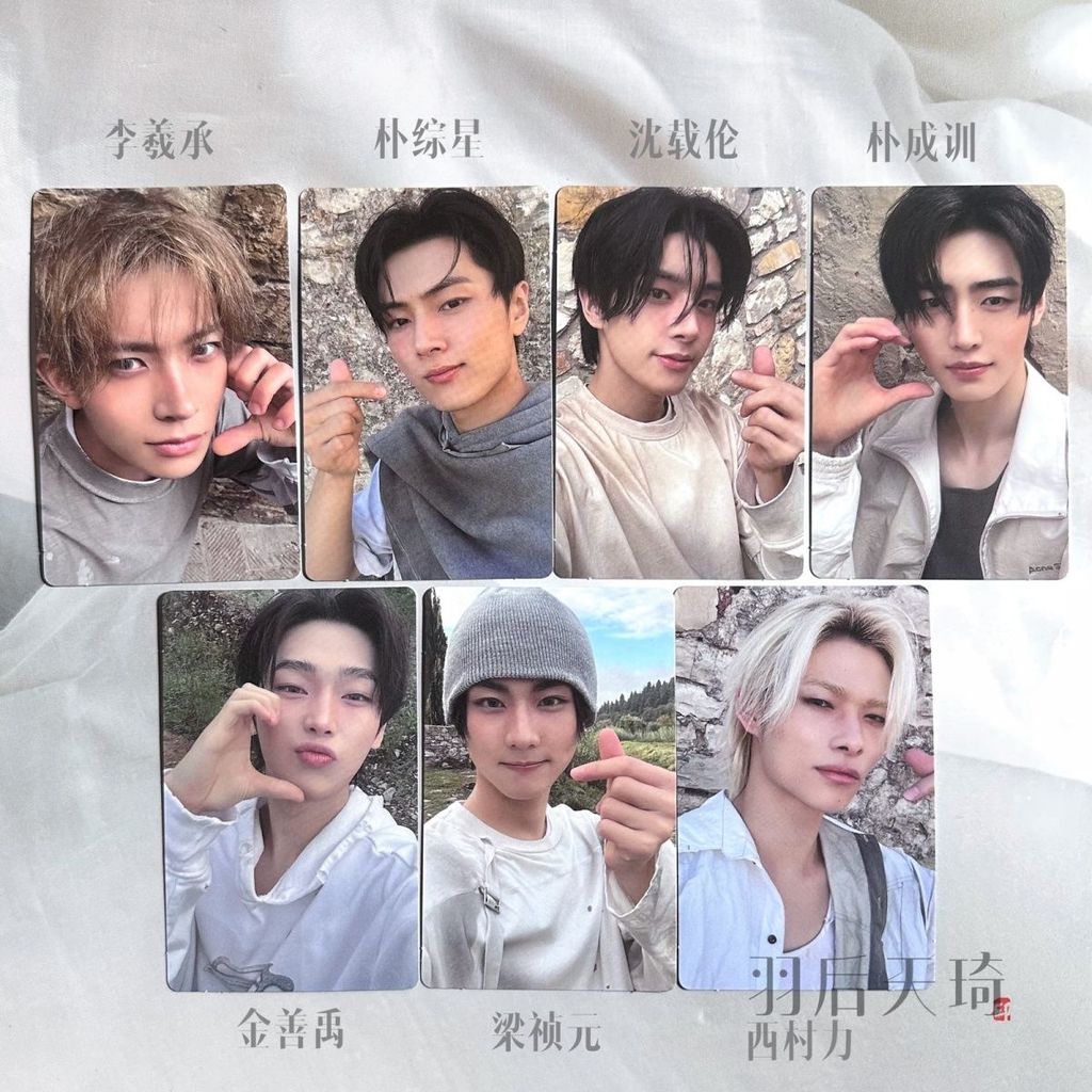 Enhypen wvs特典卡 HEESEUNG JUNGWON SUNGHOON NIKI小卡 正版
