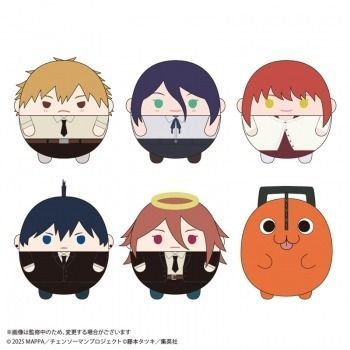 鏈鋸人＿圓滾滾＿胖娃 娃娃 吊飾＿蕾潔 天使 電次 早川秋 瑪奇瑪 波奇塔