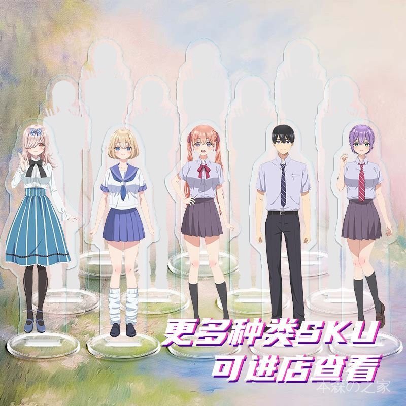 🌸杜鵑的婚約🌸杜鵑的婚約 週邊 杜鵑婚約海野倖海野凪瀨川彌天野繪裏香望月愛亞克力立牌桌麵擺件 XQKD