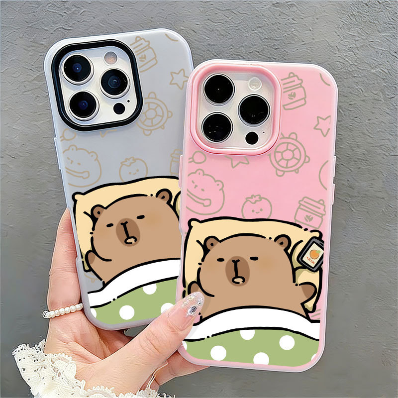 睡夢中的卡皮巴拉 谷歌 Googl PIXEL 10 Pro XL 9 8 8A 7 7A 防摔 手機殼