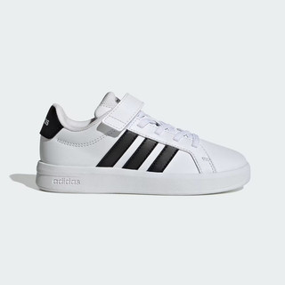 Adidas 運動休閒鞋 中童 Grand Court 3.0 El C 白 HP3531