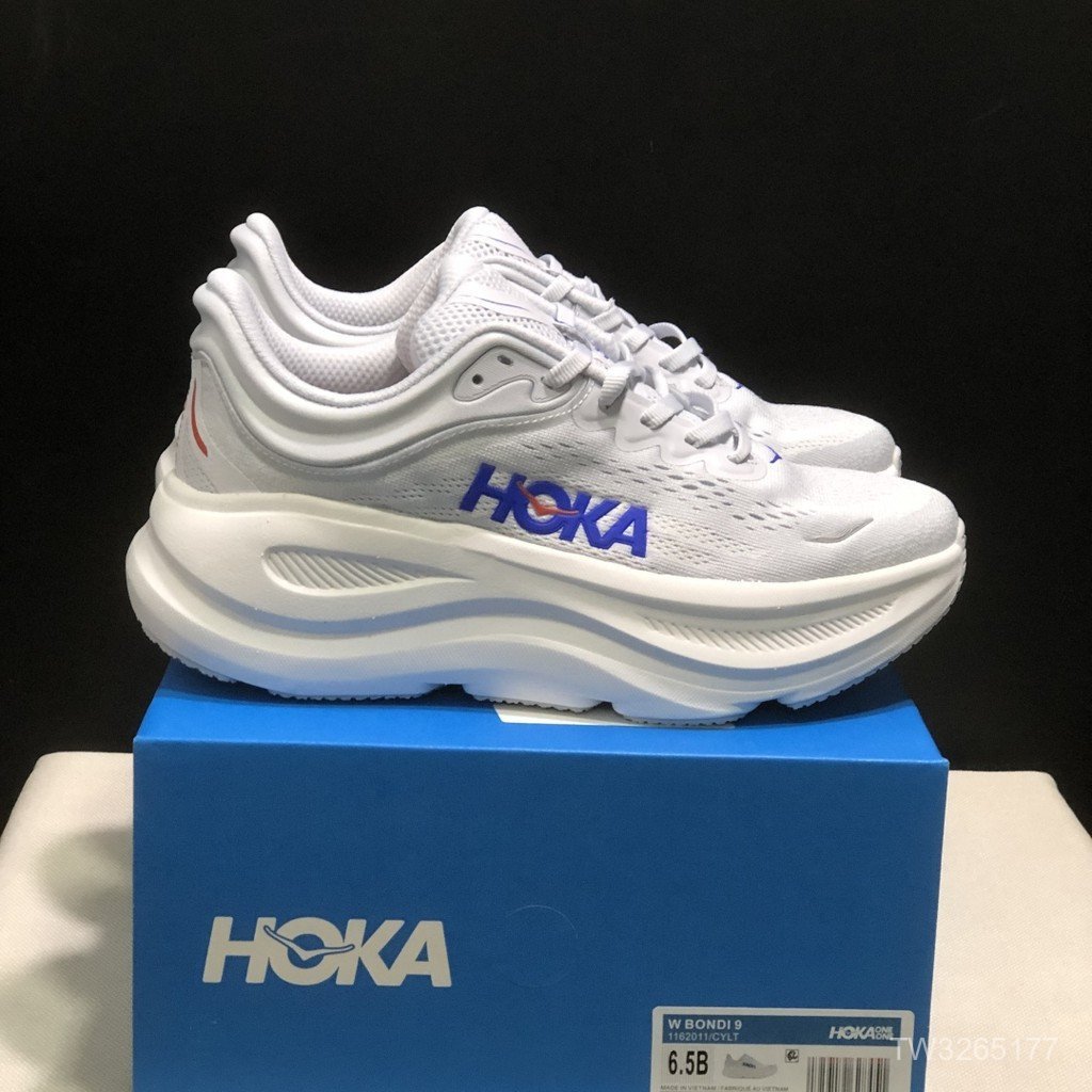 2026 Hoka Bondi 9跑步鞋，輕便，適合跑步和健身房鍛鍊