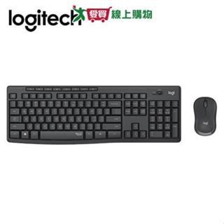 Logitech羅技 無線靜音鍵鼠組MK295-石墨灰【臺灣公司貨】【愛買】