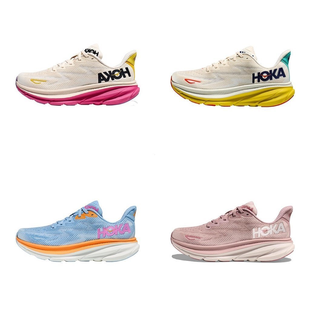 2026 Hoka Clifton 9透氣輕便跑鞋 - 時尚耐磨男女運動鞋 5BR0