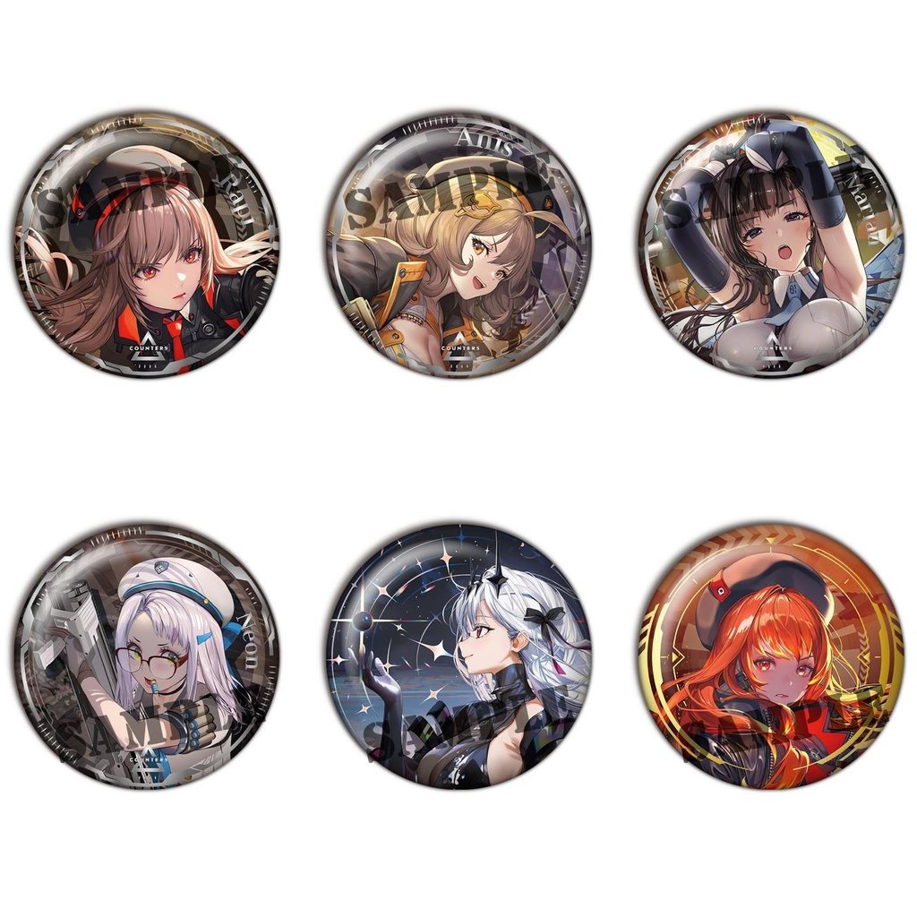 『勝利女神：妮姬』妮姬 勝利女神 週邊 NIKKE勝利女神妮姬吧唧週邊穀子動漫鐳射胸章遊戲 徽章掛件A QGWH