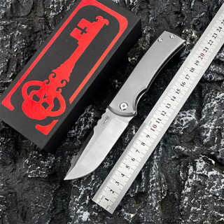 @全場@全場免運@-查韋斯救贖者Chaves Knives 229鈦合金摺疊刀D2鋼戶外露營EDC刀具免運@免運@+