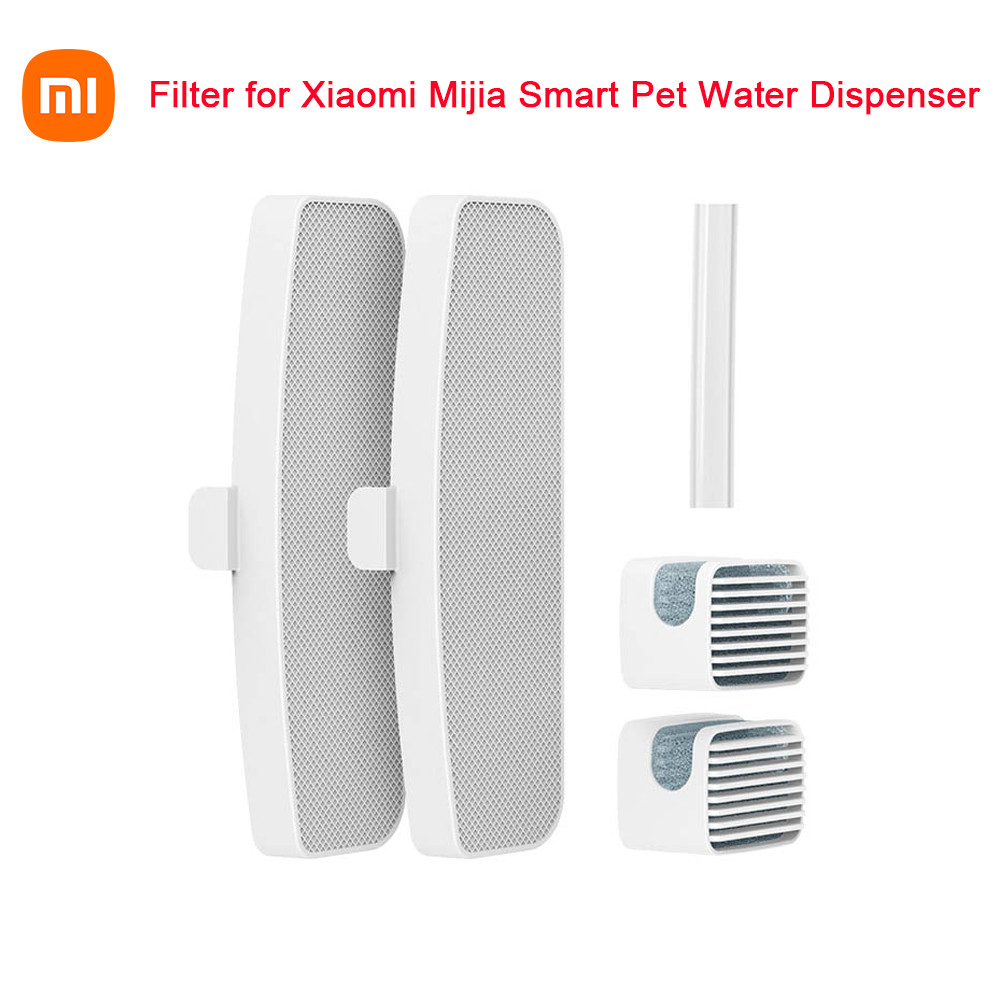 XIAOMI 小米智能寵物飲水機過濾器套裝飲水機自動靜音飲水機殺菌過濾器套裝1/2/3PCS