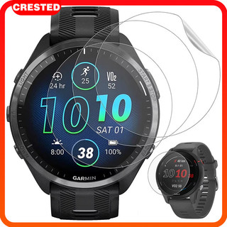 鋼化玻璃膜保護貼/ TPU軟膜適合佳明Garmin Forerunner 165/55/158 保護膜 高畫質熒幕貼保護貼