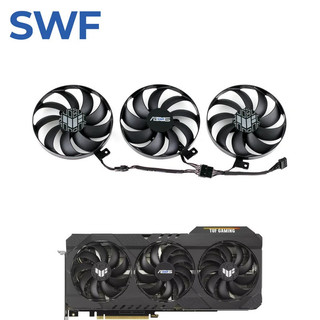 CF9010U12D 散熱風扇適用於華碩 GeForce RTX 3060 3070 3080 3090 Ti TUF