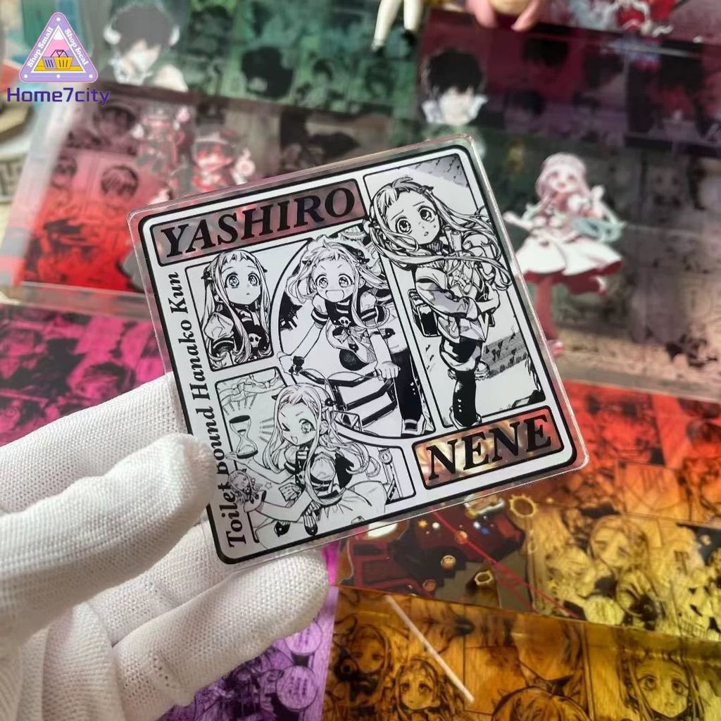現款免運🔥地縛少年花子君周邊 地縛少年花子君花子君八尋寧寧杯墊亞克力打卡拍照裝飾高顏值收藏 動漫周邊 交換禮物 HO