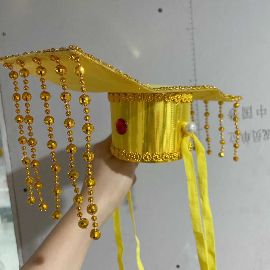 ✨臺灣出貨✨古代皇帝帽子今天當把皇帝皇上頭冠秦始皇頭冠吾皇萬萬歲生日道具