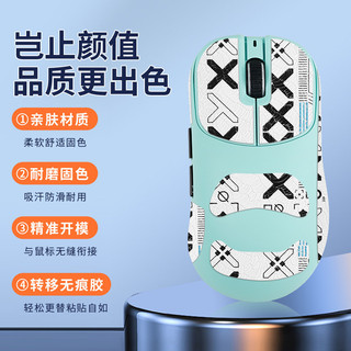 【喜柿】適用VAXEE ERGO NP01S ERGO LG滑鼠防滑貼吸汗貼紙保護膜腳貼足墊