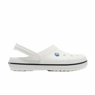 Crocs 卡駱馳 Crocband 男女鞋 白 涼拖鞋 洞洞鞋 [YUBO] 11016100