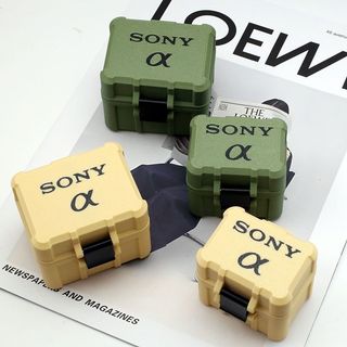 💟高顏值相機電池收納盒💟臺灣出貨索尼SONY相機FZ100/FW50電池收納盒電池收納盒記憶體卡電池收納倉