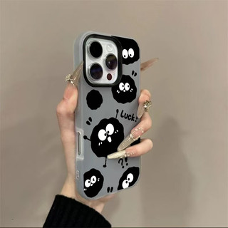 煤球 iPhone手機殼iphone x xs xr xsmax 7 plsu 8 plus保護殼