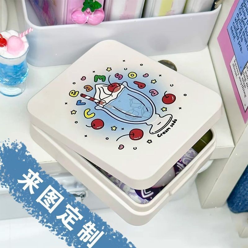 【一個起訂】客製化小鐵盒 客製化 客製化鐵盒 小卡鐵盒 印刷收納盒 客製化圖案 鐵盒 儲物鐵盒客製 打印儲物鐵盒