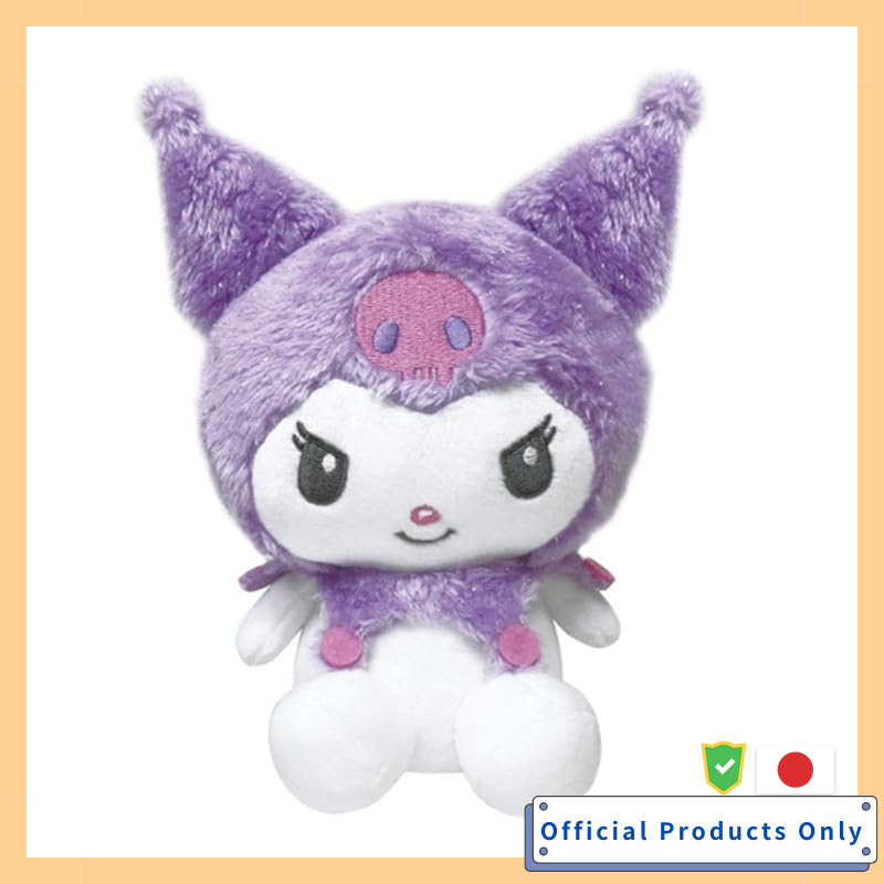 K公司 My Melody/美樂蒂 & Kuromi/庫洛米 (天使系列) 絨毛玩具 Kuromi/庫洛米