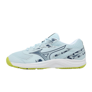 Mizuno 美津濃 羽球鞋 Sky Blaster 4 寬楦 男鞋 藍 羽排鞋 71GA2533-21 [ACS]