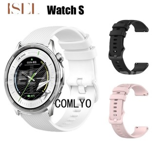 適用於 OPPO Watch S X X2 4Pro手錶 OnePlus 3/2 2R智慧手錶矽膠軟運動錶帶女士男士腕帶