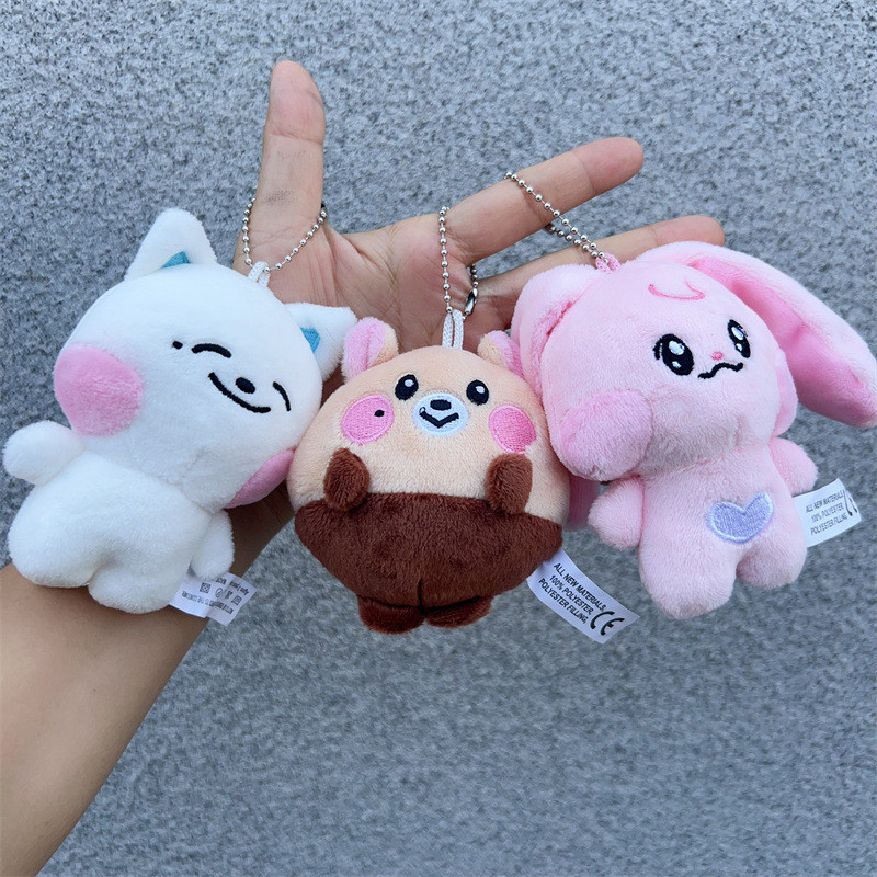 NCTdream 娃娃鑰匙扣適用於 Jaemin、Jeno、Mark、Chenle 卡通娃娃包挂件